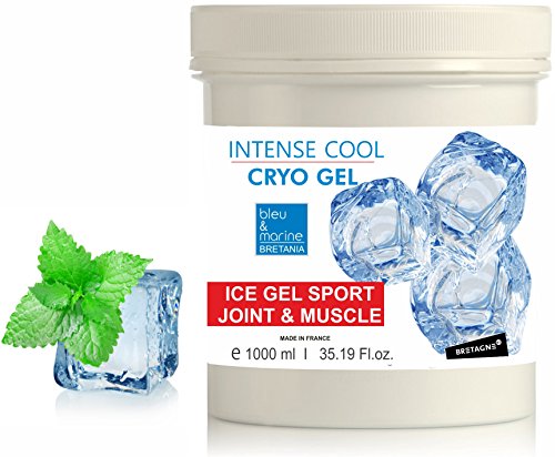 Intense Cool Gel Frío Intenso Deporte Dolor Muscular Piernas Cansadas Articulaciones Circulación 1000 ml