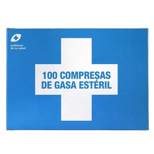 INTERAPOTHEK COMPRESAS GASA ESTERIL 100 Unidades