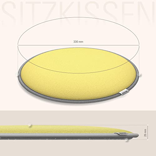 Interstuhl® UPis1 Cojín de Asiento Premium: cojín de Silla Especialmente cómodo, taburetes, sillas, Bancos y Suelos