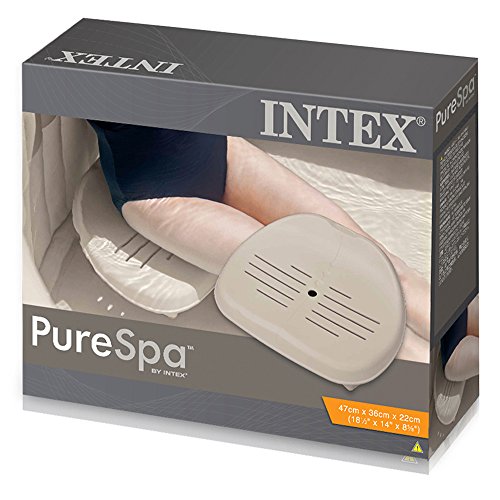 Intex 28502 - Asiento Spa 2 alturas y antideslizante 47 x 36 x 22 cm