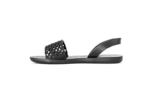 Ipanema Breezy Sandal Fem, Sandalias Planas Mujer, Negro, 38 EU