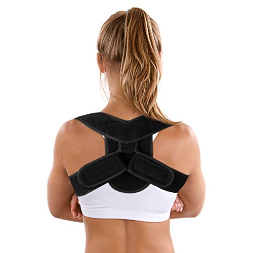 isermeo Corrector Postura Espalda, Espalda Recta Soporte Hombros, Correctores Postural Faja, Corregir Postura Sentado Enderezar para Mujer e Hombres, Posture Corrector Aliviar la Joroba