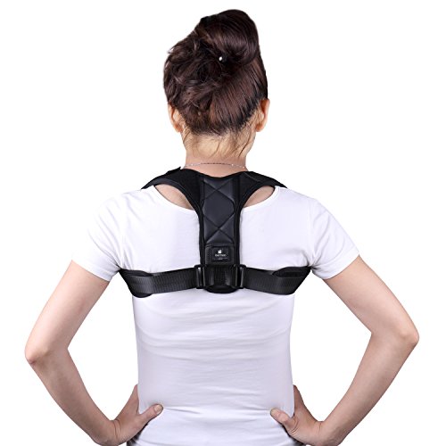 isermeo Corrector Postura Espalda y Hombros, Espalda Recta Soporte, Correctores Postural Faja, Corregir Postura Sentado Enderezar para Mujer e Hombres, Posture Corrector Aliviar la Joroba, M