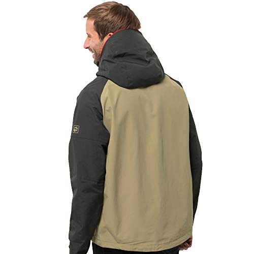 Jack Wolfskin Apex Summer Peak Jacke Chaqueta rígida para Hombre, marrón, XX-Large