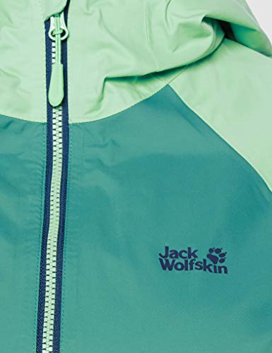 Jack Wolfskin Mount ISA Chaqueta Mujeres, Verde, XS