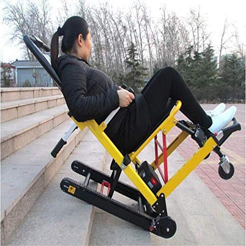 JBP max Silla de Ruedas eléctrica Tripulado Escaleras de Escalada Silla de Ruedas Scooter de Edad Avanzada Arriba Escalera eléctrica de Silla de Ruedas