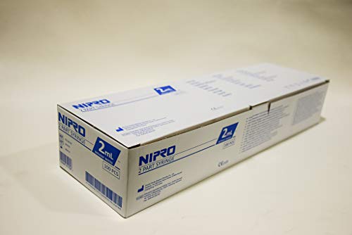 JERINGA 2ML NIPRO - JERINGAS DESECHABLES - ESTERILIZADAS - SIN AGUJA - PACK 25 UNIDADES