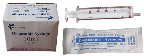 Jeringas desechables 2 ML 5 ML 10 ML Y 20 ML Pack Estéril (10 ML)