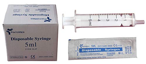 Jeringas desechables 2 ML 5 ML 10 ML Y 20 ML Pack Estéril (5 ML)