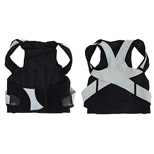 JIUYUE Corset Adulto Espalda Corsé Ortopédico Volver Postura Corrector Chaleco Columna de Soporte Lumbar Volver Postura Corrección Vendaje para Hombres Mujeres (Size : 3L)