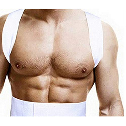 JIUYUE Corset Las Mujeres de los Hombres Magnética Volver Postura Corrector de Hombro Apoyo Brace Espalda Apoyo Ortopédico Corsé Volver Corrector (Size : M)