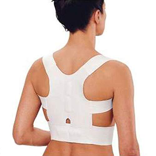 JIUYUE Corset Las Mujeres de los Hombres Magnética Volver Postura Corrector de Hombro Apoyo Brace Espalda Apoyo Ortopédico Corsé Volver Corrector (Size : S)