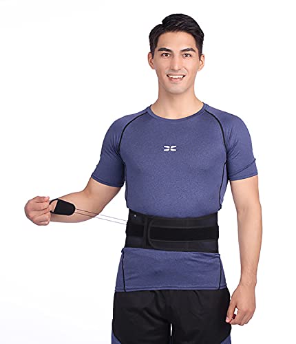 jjff Ortesis De Espalda con Hiperextensión, Soporte De Corsé Ajustable para Distensión Lumbar, Artritis, Estenosis Espinal Y Hernias De Disco.