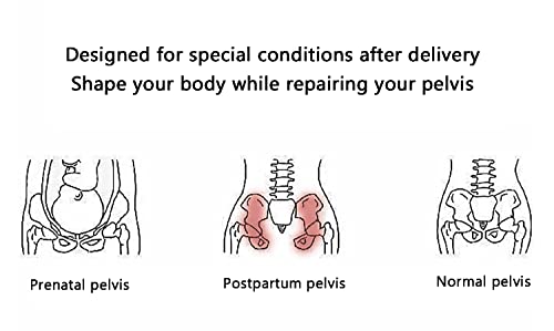 jjff Reparación Pélvica Posparto para Mujeres Embarazadas, Banda Abdominal Posparto Instrumento De Reparación del Músculo del Piso Pélvico Posparto.