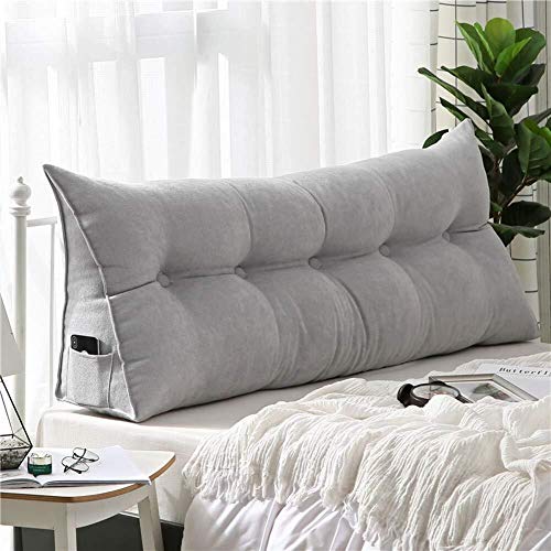 JKL J-Almohada Tapizados Triangular de la cuña del Amortiguador, Sofá Cama Almohada cojín Reposo en Cama Lectura Almohada Respaldo Posicionamiento Apoyo Almohada, cojín Lumbar