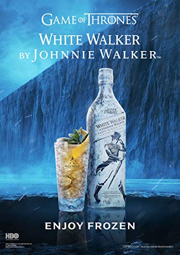 Johnnie Walker - White Walker Whisky Escocés, Edición limitada Juego de Tronos - 700ml