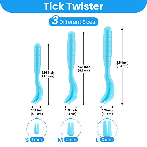 Juego De Removedor De Garrapatas Para Perros Gato, Juego De 3 Palancas De Garrapatas, 1 Garrapata, 1 Pinza De Garrapata, Eliminación De Garrapatas En Segundos, La ProteccióN Segura Contra Garrapatas