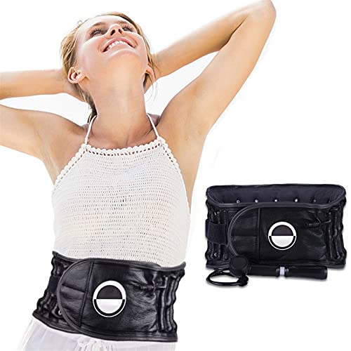 JuZi Store Decompression Back Belt for Lower Back Pain Relief Back Support Lumbar Traction Belt Protector de la Cintura Dolor de la Correa Soporte Lumbar Inferior (Tamaño : M)