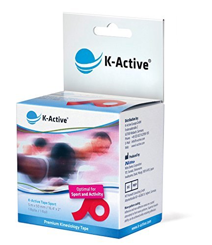 K de Active banda kinésica Sport I elástica Tape para gran estabilidad y cargas – Apoyo más para los músculos y articulaciones