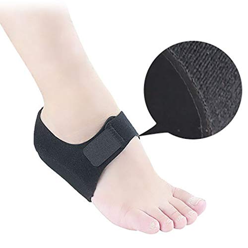 Kapmore 1 par Heel Wrap Ajustable transpirable Fascitis plantar Wrap Heel Protector