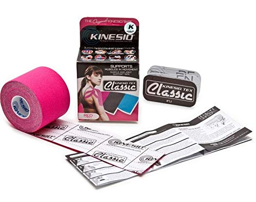 Kinesio KIN/009 - Cinta Classic, Color Rojo