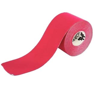 Kinesiotape, Vendaje neuromuscular, 5cm x 5m, 12 unidades, Rosa, Mobitape, Mobiclinic