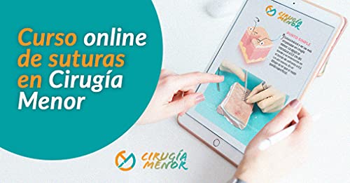 Kit de Sutura Cirugía Menor | Curso Online de Sutura Completo en Español - 10 Clases Prácticas y 15 Teóricas | Díptico con las principales suturas y técnicas de anudado | Kit de Sutura para practicar