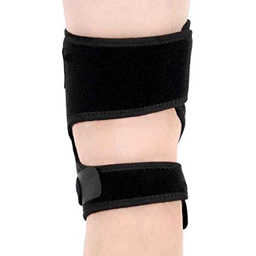 knee brace Apoyo ortesis de Rodilla Ortesis Donjoy Lágrima de menisco Ajustable Protector de Rodilla para estabilizador de rótula Abierto para Hombre Mujer Correr Dolor de Rodilla Artritis Roscloud@