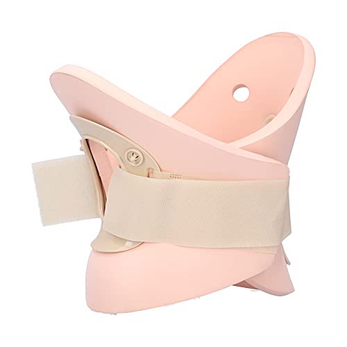 Ladieshow Dispositivo Corrector de tracción del Cuello Soporte para el Cuello Tirantes para aliviar el Dolor Ortesis Cervical Collar Polímero