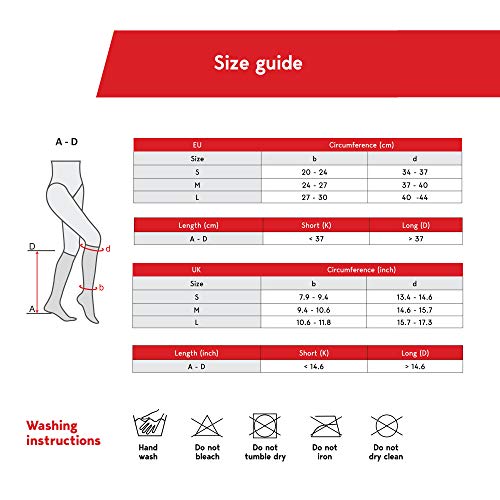 Lauma Medical, Medias de Compresión Hasta la Rodilla, con Puntera Cerrada para Mujeres y Hombres, Calcetines de Compresión Largos, Clase 1.