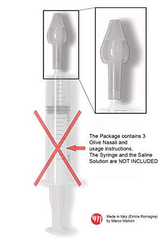 LAVADO NASAL ESTERILIZABLE, N.3 ACEITUNAS ESTERILIZABLE, NASALES LAVADO NASAL DE MARCO MALTONI (Declaración de Conformidad CE) para el lavado de la cavidad nasal con suero fisiológico RINOWASH