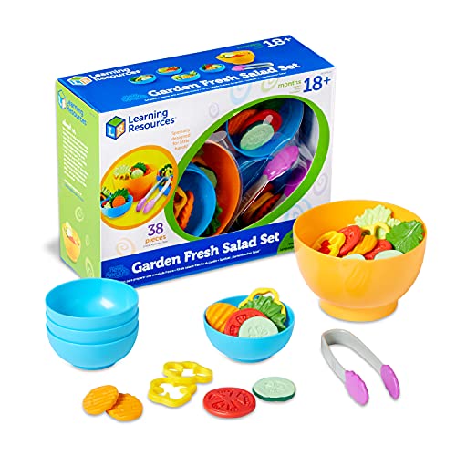 Learning Resources- Kit de Ensalada Fresca de la Huerta New Sprouts, Color (LER9745-D)