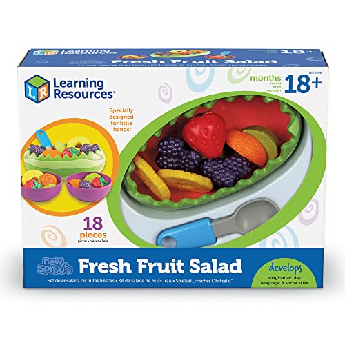 Learning Resources- Macedonia de Fruta Fresca de New Sprouts, Color (LER9268)