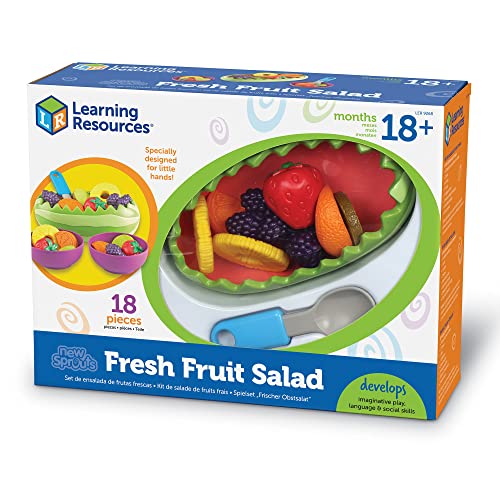 Learning Resources- Macedonia de Fruta Fresca de New Sprouts, Color (LER9268)