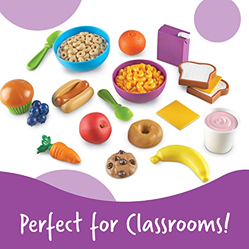 Learning Resources-Mi Propio Set de Alimentos de Juguete Munch It, Color (LER7711)