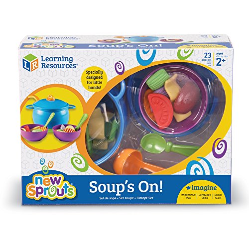 Learning Resources- Set para Preparar una Sopa Soup's On de New Sprouts, Color (LER9273)