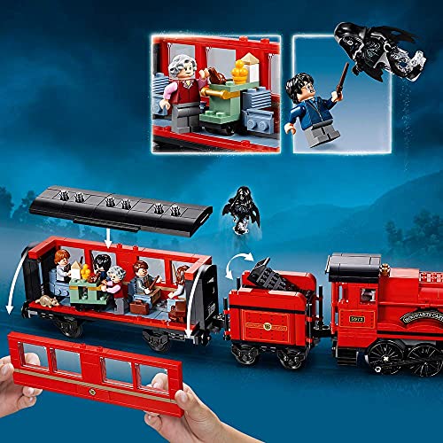 LEGO 75955 Harry Potter Expreso de Hogwarts y Andén 9 y 3/4 Juguete de Construcción del Tren y Estación con 5 Mini Figuras