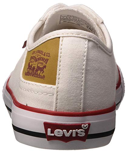 Levi's Stan Buck, Zapatillas Hombre, Blanco (Regular White 51), 43 EU