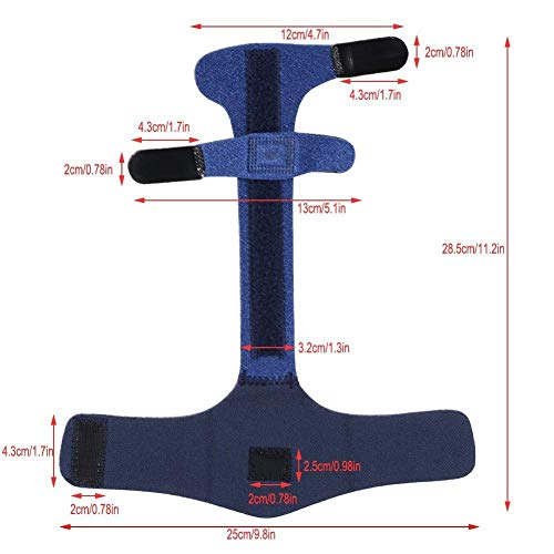 Libershine Férula de Dedo, Dedo Extensión Férula para Dedo en Gatillo, Dedo de Martillo, Fracturas de Dedos, Cuidados Postoperatorios y Alivio del Dolor Soporte para Dedo Férula la Mano