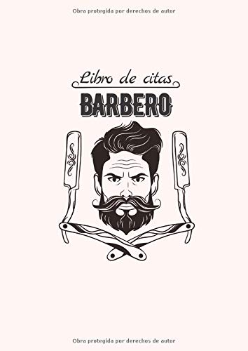 Libro de Citas Barbero: Formato A4 con 102 Páginas - Agenda de Citas para Barberos y Peluqueros