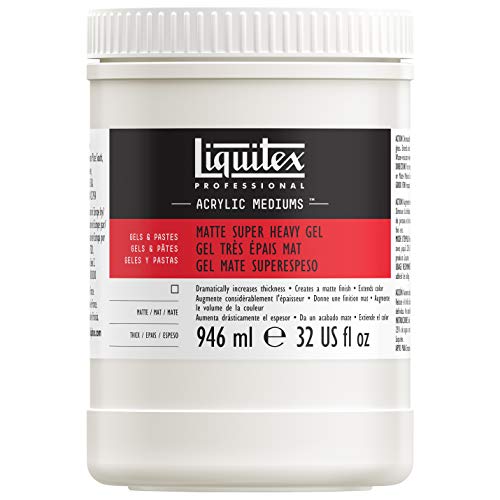 Liquitex Médium Gel súper espeso mate profesional, 946 ml