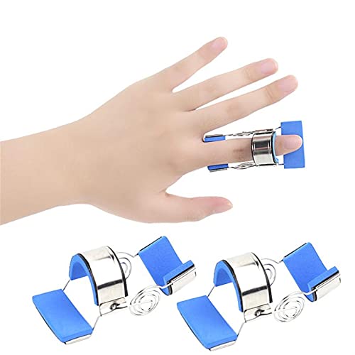 LIZHE Dinámico Férula de férula de Entrenamiento Ortesis ORTHOSIS Dedo Extensión de Dedo Férula de Dedo Apoyo Prueba DE Protector DE Protector DE REHABILITACIÓN (Color : M About 5.5 7cm)