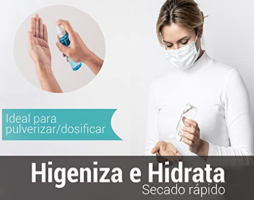 Loción Hidroalcohólica para manos | EFICACIA CERTIFICADA POR LABORATORIO | 70% Alcohol garantizado | Ecosoluciones Químicas ECO- 901 | 5 L