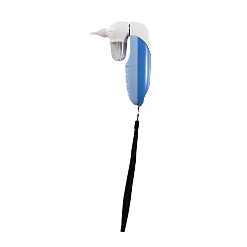 Lorelli aspirador nasal eléctrico, aspirador de secreciones nasales, 12 melodías, color:azul