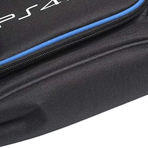 Lorenlli Consola de Juegos Bolsa de Almacenamiento Bolsa de Hombro A Prueba de choques Bolsa de Mano de Viaje Impermeable para PS4 Accesorios de la Consola Slim Bolsa de Transporte