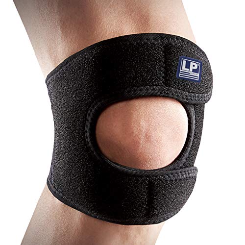 LP Support 790 KM Soporte de rodilla de neopreno transpirable - Soporte de rodilla para deportes y uso diario, tamaño:L/XL, color:1 x negro