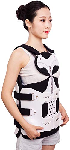 Lumbar ajustable Tronco Ortesis torácica toracolumbar Fijación Brace Hombres Mujeres Spine Rehabilitación Brace