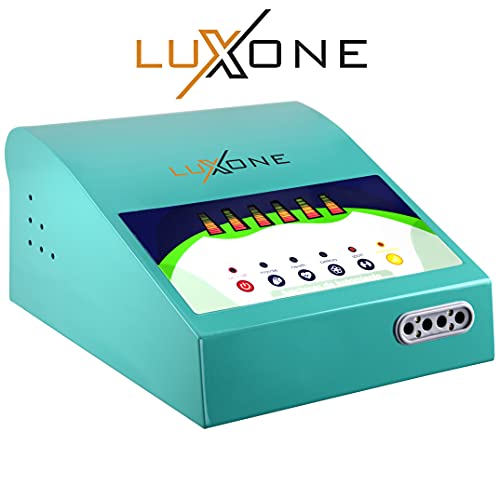 LUXONE Equipo Completo De Presoterapia Para Casa De Alta Calidad - Accesorios Para Brazos, Piernas y Abdomen Dispone De 4 Programas De Masaje y 16 Airbags – Facil Uso