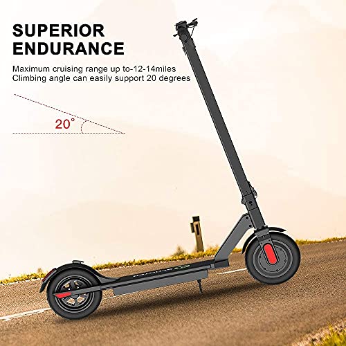 M MEGACHEELS Electric Scooter S5S - Patinete electrico 7500mAh,Juventud Unisex,Negro