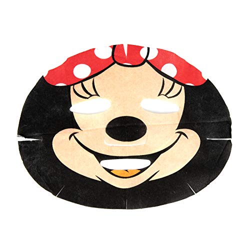 MAD Beauty Pack Mascarilla Facial + Banda Felpa Minnie Licencia Oficial Disney, Translúcido, 25 Ml